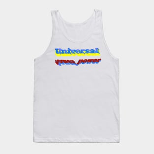 text art. Tank Top